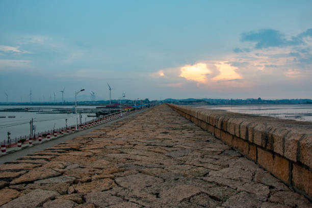 The coastline by the sea