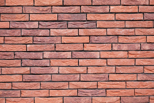 istock red textured brick wall, long and narrow modern bricks, horizontal decorative masonry, Textured stone background, brickwork outside new building 2171701262