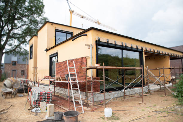istock building a house supporting structure for laying bricks around a wooden base 2171701585