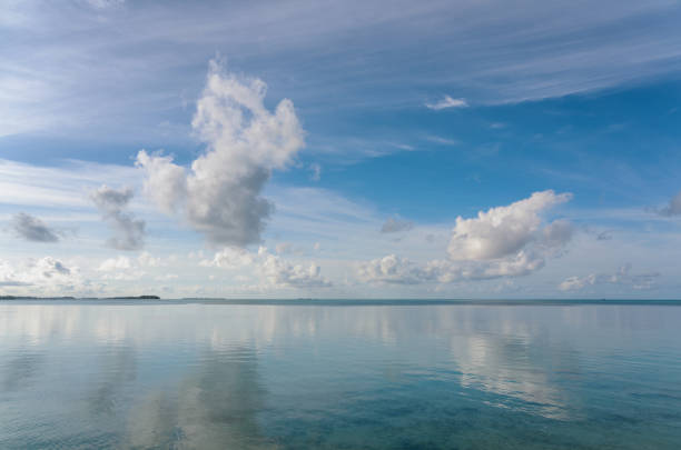 Looking out across the glorious Indian Ocean in the Maldives.