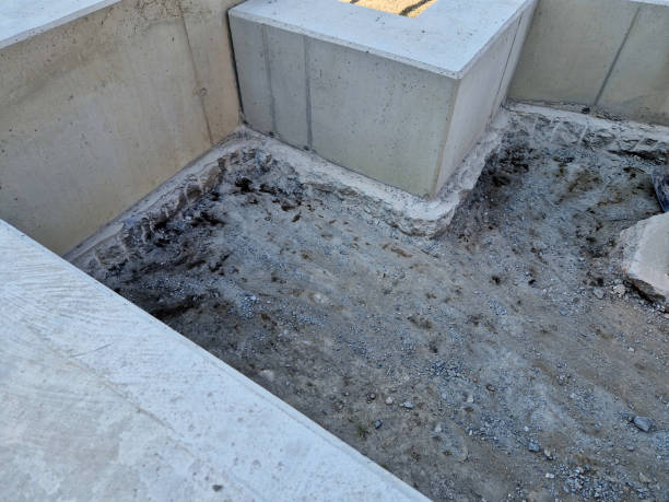 istock concrete sandpit with smooth surfaces in the kindergarten yard. cast from cement into formwork 2171704099