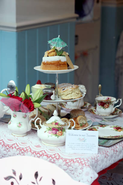 istock Traditional English Afternoon Tea room 2171704522