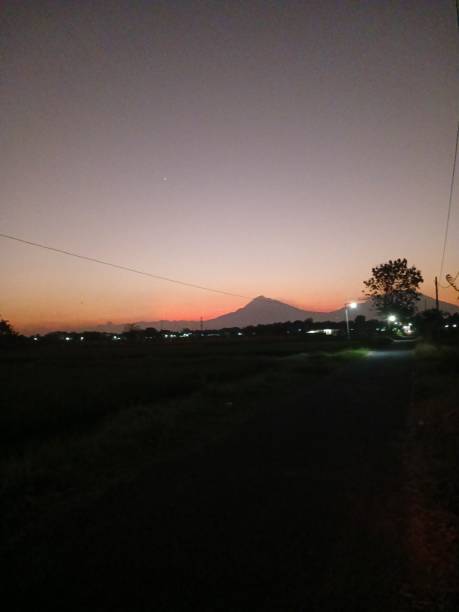 istock Sunset atmosphere in my hometown 2171705459