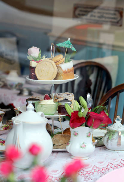istock Traditional English Afternoon Tea room 2171708592