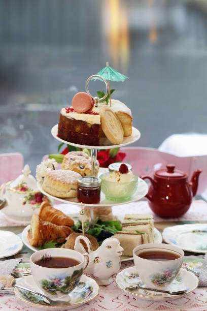 istock Traditional English Afternoon Tea room 2171715087