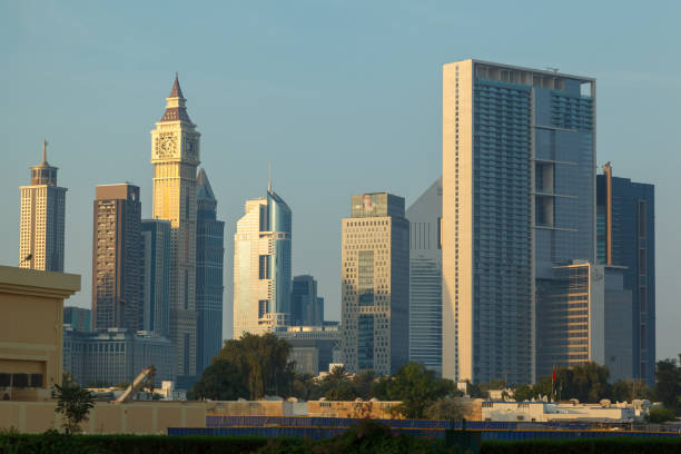 modern skyscrapers in Dubai City