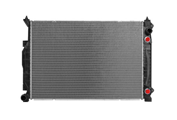 istock Car radiator isolated on white. 2171716865