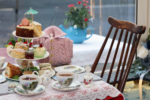 istock Traditional English Afternoon Tea room 2171717475
