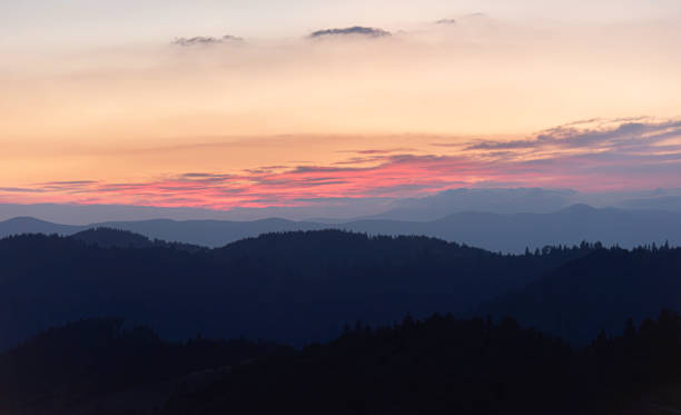 istock Mountain landscape at dusk. 2171718560