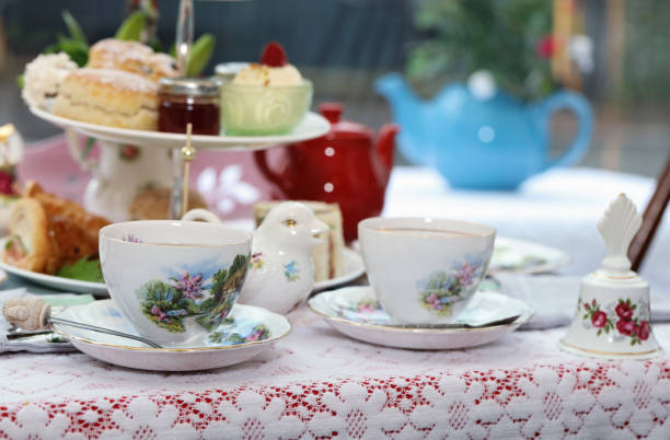 istock Traditional English Afternoon Tea room 2171721918