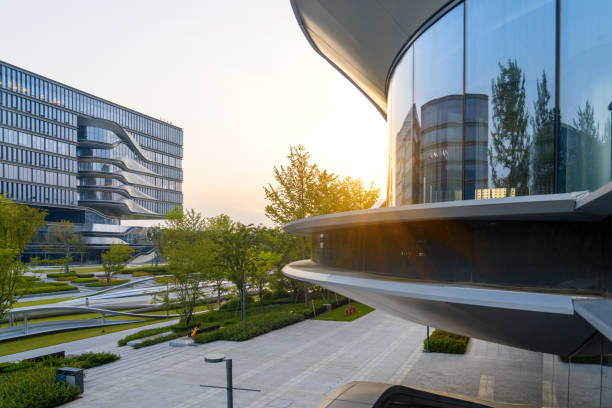 istock Digital Industrial Park in Hangzhou, China 2171724511