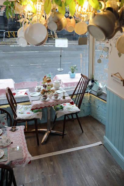 istock Traditional English Afternoon Tea room 2171726701