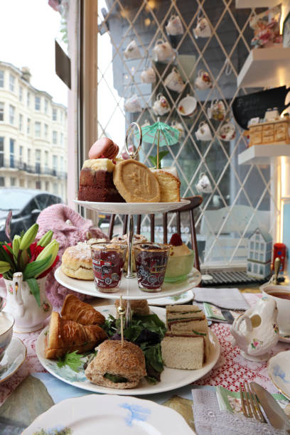 istock Traditional English Afternoon Tea room 2171726714
