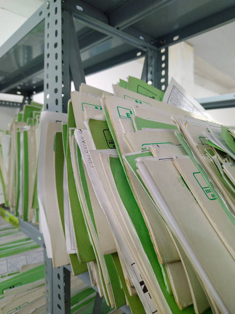istock Files and documents organized closeup shot 2171727776
