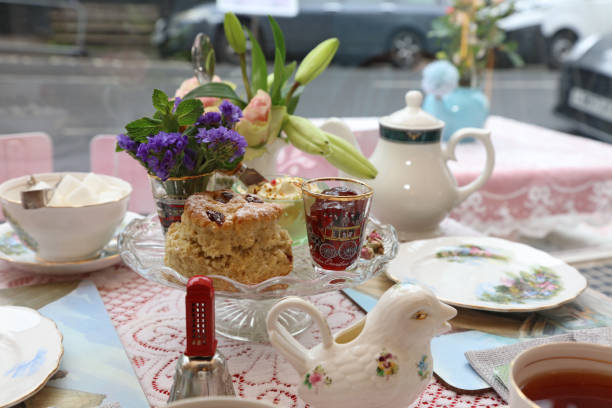 istock Traditional English Afternoon Tea room 2171729519