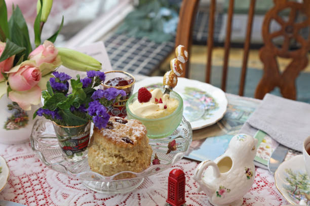 istock Traditional English Afternoon Tea room 2171729551