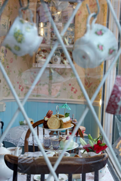 istock Traditional English Afternoon Tea room 2171729555