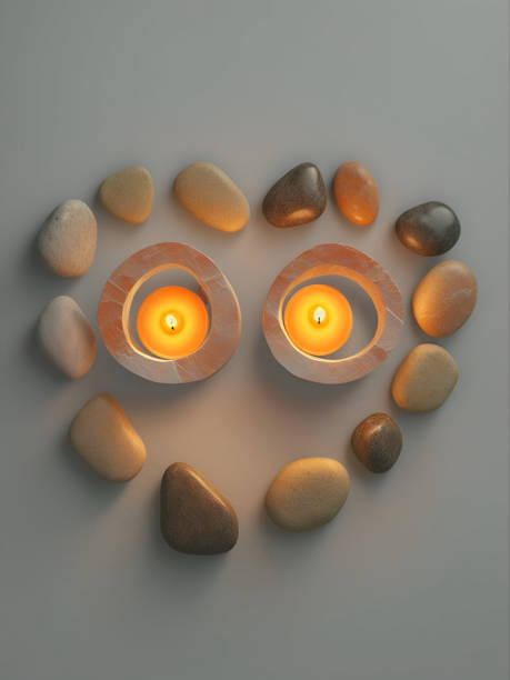 Candle light at Christmas.