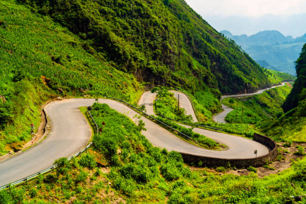 istock Winding road in Ha Giang, Vietnam 2171742401