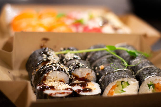 istock Sushi food delivery 2171748666
