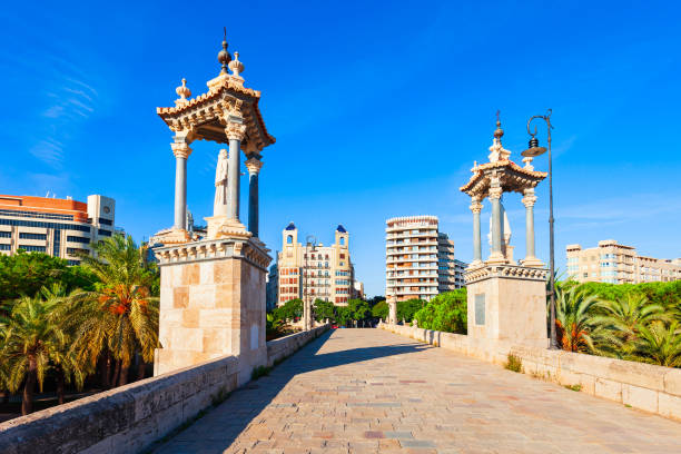The Puente del Mar bridge in Valencia, Spain