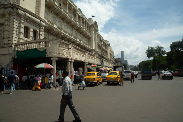 Kolkata, India - August 31, 2024: Old Building (The Oberoi Grand Hotel )  in Kolkata