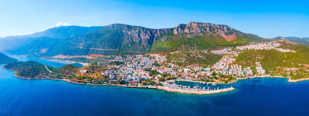istock Kas city aerial panoramic view in Turkey 2171764843