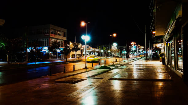 istock Athens suburban at night 2171765260