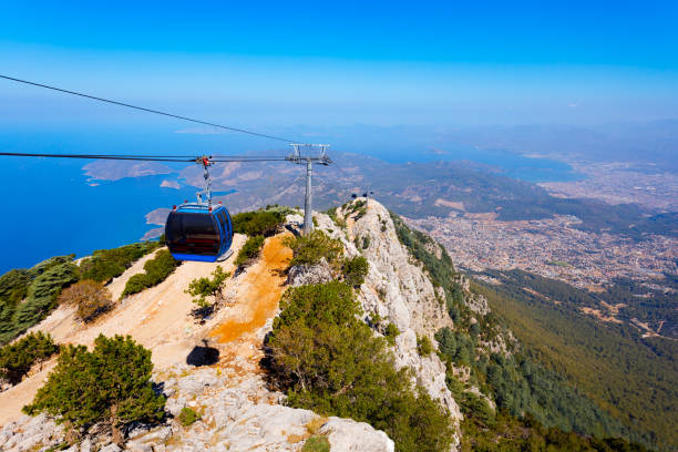 istock Cable car at Babadag mountain in Turkey 2171769741