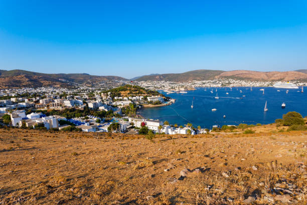 istock Bodrum city aerial panoramic view in Turkey 2171772633