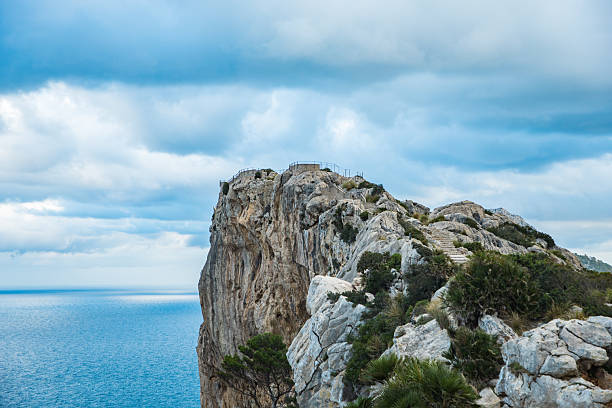 Coastline of Cape Espichel in Sesimbra, Setúbal, Portugal