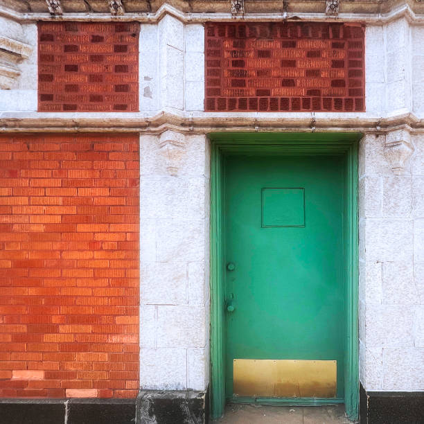 istock Green Doorway Chicago 2171782603