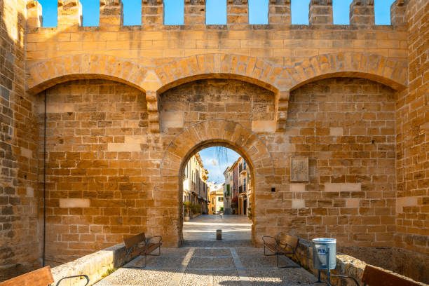 Palma de Mallorca, Spain - old city buildings