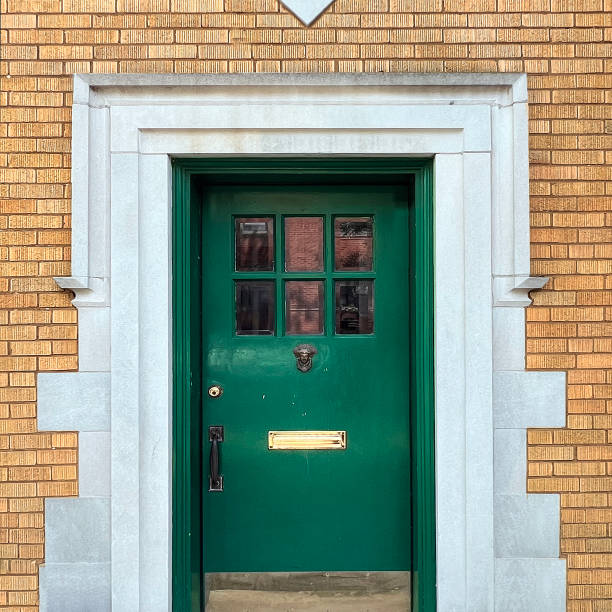 istock Green Doorway Chicago 2171790235