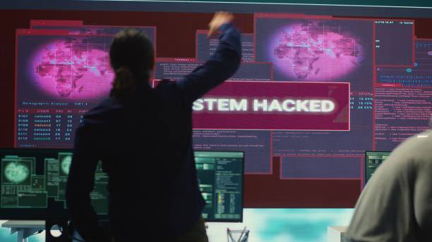 istock Group of governmental hackers successfully breaking into servers 2171803875