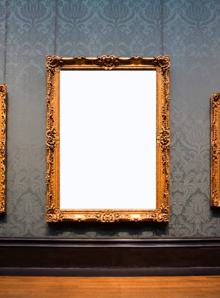 istock England  London, blank frame hanging on wall 2171807458