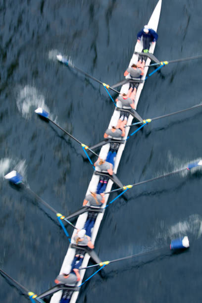 Head Racing Visual Rowing 300+ Rowing Race Top View Stock Photos, Pictures & Royalty-Free Images ...