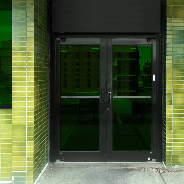 istock Green Doorway Chicago 2171834085