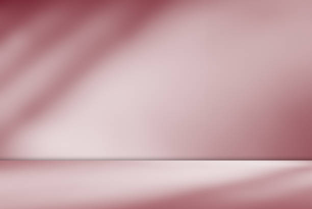 istock Background pink autumn beige wall floor studio shadow kitchen podium table product backdrop room pattern gradient light mockup cosmetic abstract color pastel texture scene summer loft scene template. 2171842934