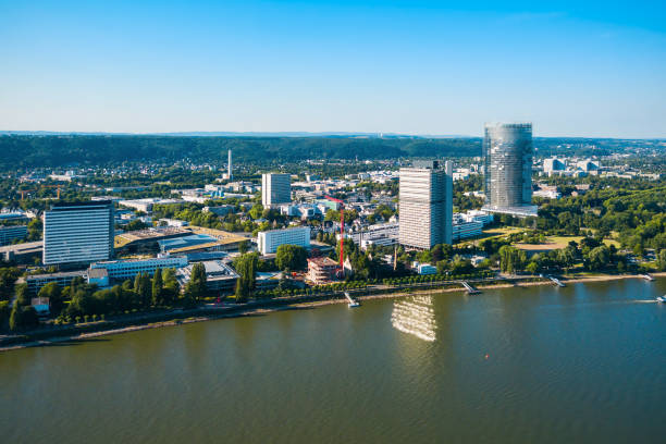 istock Bonn aerial panoramic view, Germany 2171865241