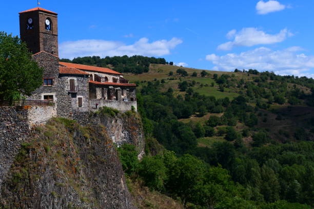 istock Chilhac (Haute Loire): village perched on a basalt flow, 1.6 million years old 2171875449