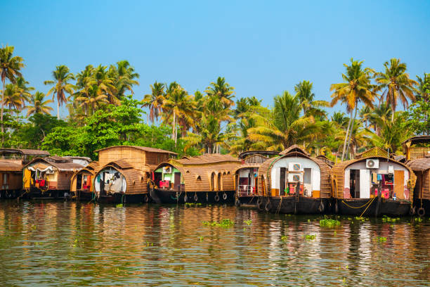 istock Houseboat in Alappuzha backwaters, Kerala 2171879655
