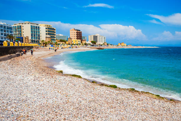 istock Rhodes island city beach, Greece 2171879670