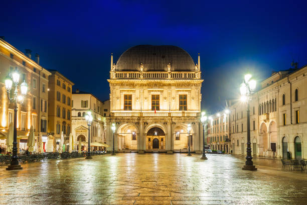 istock Piazza della Loggia square, Brescia 2171879686