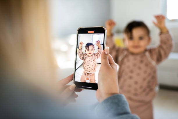 istock First steps of my baby 2171880721