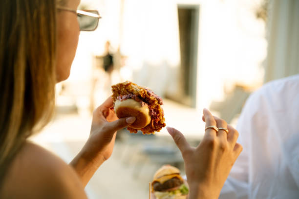 istock Close-Up of a Delicious Burger 2171882067