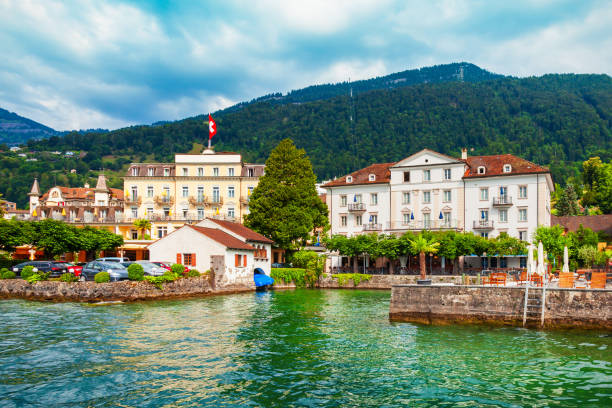 istock Weggis town on Lake Lucerne 2171884085