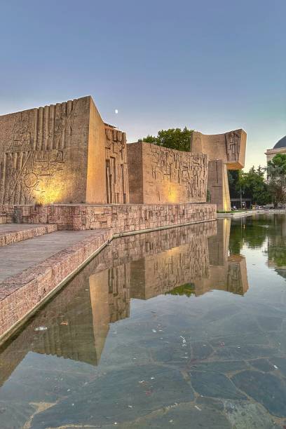 istock Discovery Gardens in Madrid. Public park 2171884173