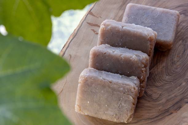 istock Homemade soap at a balcony 2171886084