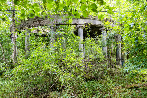 istock overgrown rotonda in mountain forest in Dilijan 2171893996